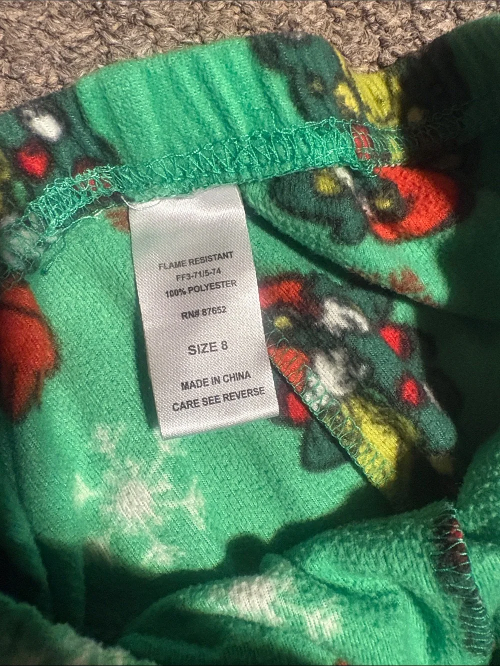 Kids Merry Grinchmas Pajama Set